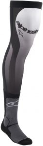 Ponožky pod ortézy KNEE BRACE, ALPINESTARS (čierna/biela)
