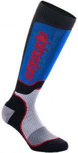Ponožky MX PLUS, ALPINESTARS, detské (čierna/červená/modrá/sivá)