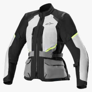 bunda STELLA ANDES AIR DRYSTAR, ALPINESTARS, dámská (svetlošedá/tmavošedá/čierna