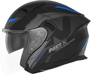 Prilba N130 KLINT, NOX (čierna matná,modrá) 2024