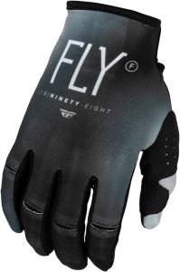 rukavice KINETIC PRODIGY, FLY RACING - USA detské (čierna/šedá)