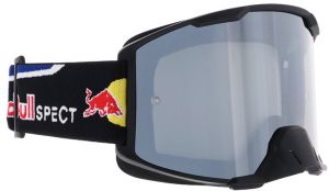 Okuliare STRIVE, Red Bull Spect (čierne mátné, plexi strieborné zrkadlové)