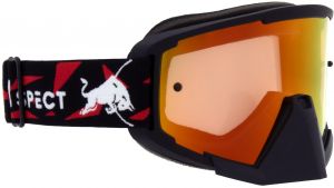 Okuliare WHIP, Red Bull Spect (čierne matné, plexi červené zrkadlové)