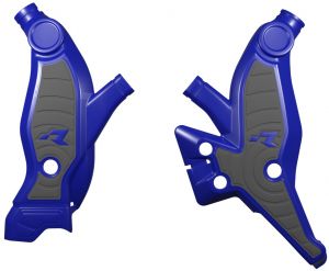 protektory rámu YAMAHA Tenere, RTECH (čierno-modré, pár)