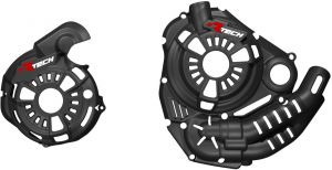 Bočný kryt motoru YAMAHA Tenere, RTECH (čierny, pár)