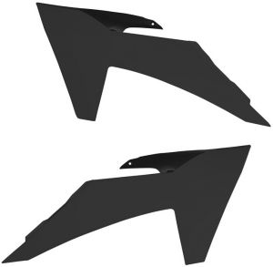 spoilery chladiča KTM, RTECH (čierne, pár)