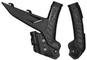 Protektory rámu KTM, RTECH (sada, čierne)