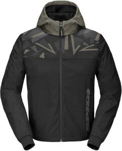 Bunda HOODIE EVO SPORT 2024, SPIDI (čierna/military green)