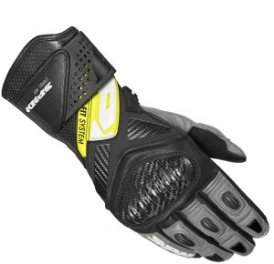 Rukavice CARBO FIT 2024, SPIDI (čierna/žltá fluo)