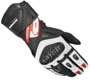 Rukavice CARBO FIT 2024, SPIDI (čierna/biela/červená)