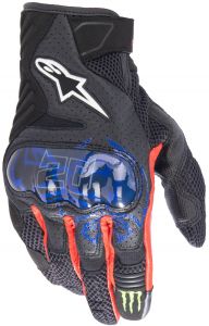 rukavice SMX-1 AIR 2 MONSTER FQ20, ALPINESTARS čierna/červená/modrá/biela/zelená