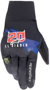 rukavice REEF MONSTER FQ20, ALPINESTARS (čierna/červená/modrá/biela/zelená)