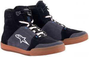 Topánky CHROME, ALPINESTARS (čierna/sivá/hnědá/modrá) 2024