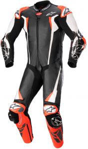 jednodiel. kombinéza RACING ABSOLUTE 2, TECH-AIR komp. ALPINESTARS čierna/biela