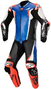 jednodiel. kombinéza RACING ABSOLUTE 2, TECH-AIR komp, ALPINESTARS modrá/čierna