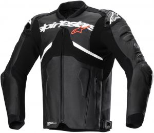 Bunda ATEM 5, ALPINESTARS (čierna/biela) 2024