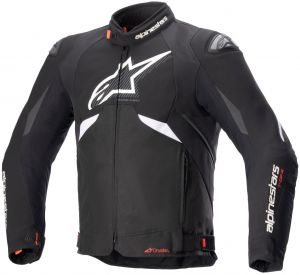 Bunda T-GP R 3 DRYSTAR, ALPINESTARS (čierna/biela) 2024