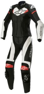 Dvojdielna kombinéza STELLA GP PLUS 2, ALPINESTARS (čierna/biela/červená) 2024