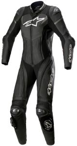 jednodielna kombinéza STELLA GP PLUS 2, ALPINESTARS (čierna/biela/metalická šedá