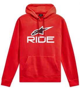 mikina RIDE 4.0, ALPINESTARS (červená/biela/čierna)