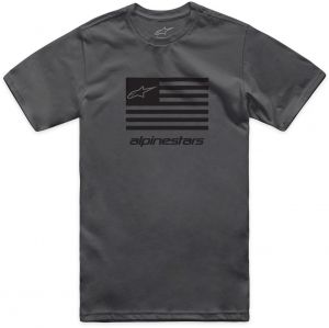 tričko FLAG CSF, ALPINESTARS (šedá/čierna)