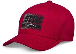 šiltovka HYPTO, ALPINESTARS (červená)