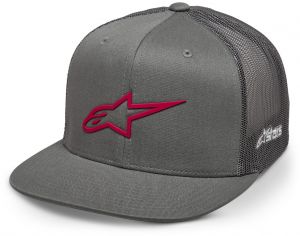 Šiltovka 3D AGELESSER, ALPINESTARS (sivá/červená)
