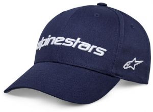 Šiltovka LINEAR WORDMARK 2.0, ALPINESTARS (modrá/biela)