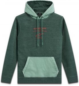 mikina OCCURANCE HOODIE, ALPINESTARS (zelená)