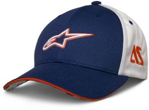 Šiltovka MULTICOMP, ALPINESTARS (modrá/biela)