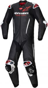 jednodielna kombinéza GP-R7, TECH-AIR komp., ALPINESTARS (čierna/biela/červená)
