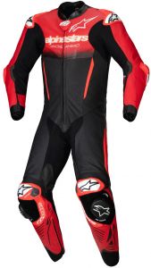 jednodielna kombinéza GP-R7, TECH-AIR komp, ALPINESTARS (čierna/červená)
