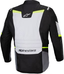 Bunda ST-1 WATERPROOF, ALPINESTARS (svetlo sivá/čierna/žltá fluo) 2025