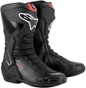 topánky SMX-6 3, ALPINESTARS (čierna/červená fluo) 2025