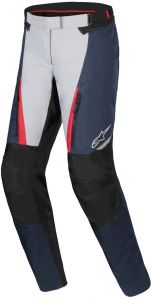 Nohavice STELLA ST-1 WATERPROOF, ALPINESTARS (tmavo modrá/čierna/červená) 2025
