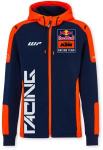 mikina s kapucňou TEAM , KTM RED BULL (modrá,oranžová)