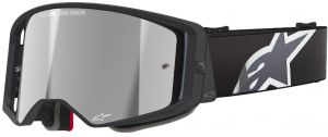 Okuliare SUPERTECH CORP, ALPINESTARS(čier./sivá, zrkadlo. strieborné plexi) 2025