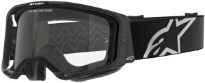 Okuliare VISION 8 CORP, ALPINESTARS (čierna, číre plexi) 2025