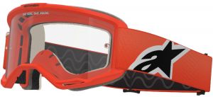 Okuliare VISION 5 CORP, ALPINESTARS (oranžová, číre plexi) 2025