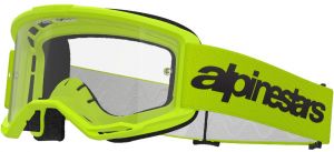 Okuliare VISION 3 WORDMARK, ALPINESTARS (žltá fluo, číre plexi) 2025