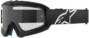 Okuliare VISION YOUTH CORP, ALPINESTARS, detské (čierna, číre plexi) 2025