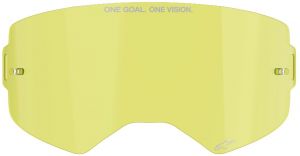plexi pre okuliare SUPERTECH, ALPINESTARS (žlté)