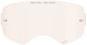 plexi pre okuliare SUPERTECH, ALPINESTARS (svetlo oranžovo hnedá afterburn)