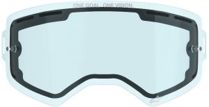 plexi pre okuliare SUPERTECH, ALPINESTARS (dvojité antifog modré)