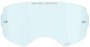 plexi pre okuliare SUPERTECH, ALPINESTARS (modré)