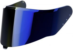 Plexi pre prilby MATRYX, AIROH (modré irídiové)
