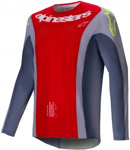 Dres TECHSTAR MELT, ALPINESTARS (červená/sivá) 2025