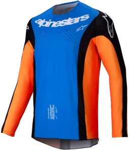 Dres TECHSTAR MELT, ALPINESTARS (oranžová/modrá) 2025