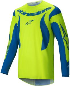 Dres FLUID HAUL, ALPINESTARS (žltá fluo/modrá) 2025