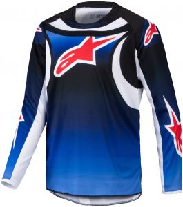 dres RACER WURX, ALPINESTARS, detský (modrá/čierna) 2025